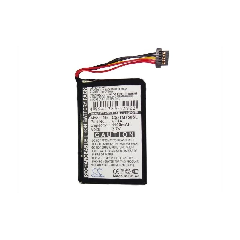 Li-ion Battery fits Tomtom, 4cp0.002.06, Go 740 Live, Go 740tm 3.7V, 1100mAh GPS & Navigator Cameron Sino Technology Limited