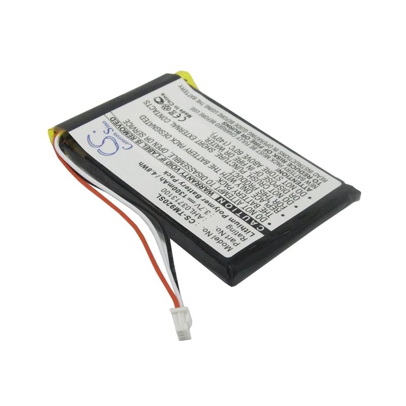 Li-polymer Battery Fits Tomtom, 340s Live Xl, Go 920, Go 920t 3.7v, 1300mah GPS & Navigator Cameron Sino Technology Limited