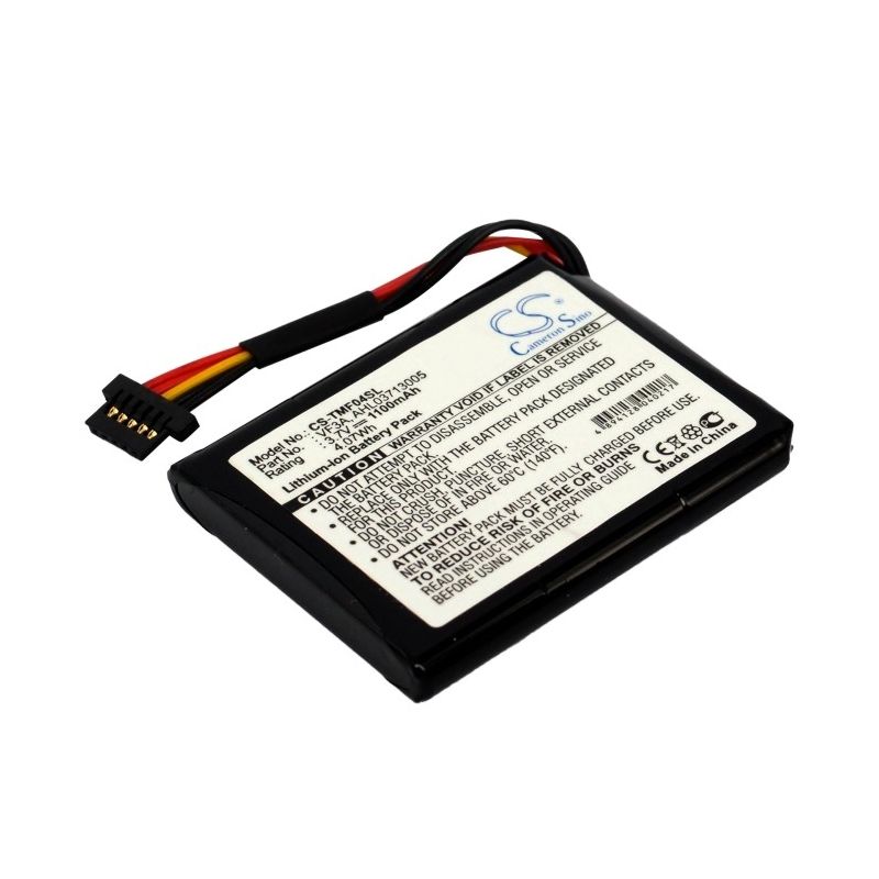 Li-ion Battery Fits Tomtom, 4el0.001.01, Xl 340m Live, Xl 340tm Live 3.7v, 1100mah GPS & Navigator Cameron Sino Technology Limited