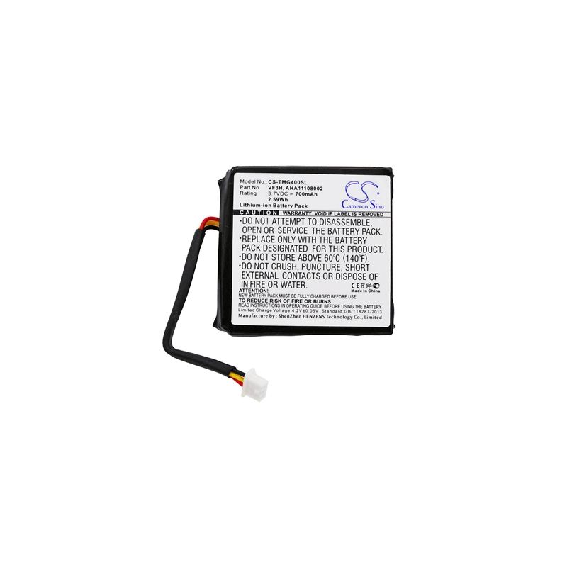 Li-ion Battery fits Tomtom, Go 400 4.3", Go 400 Touch, Via 110 Europe 3.7V, 700mAh GPS & Navigator Cameron Sino Technology Limited