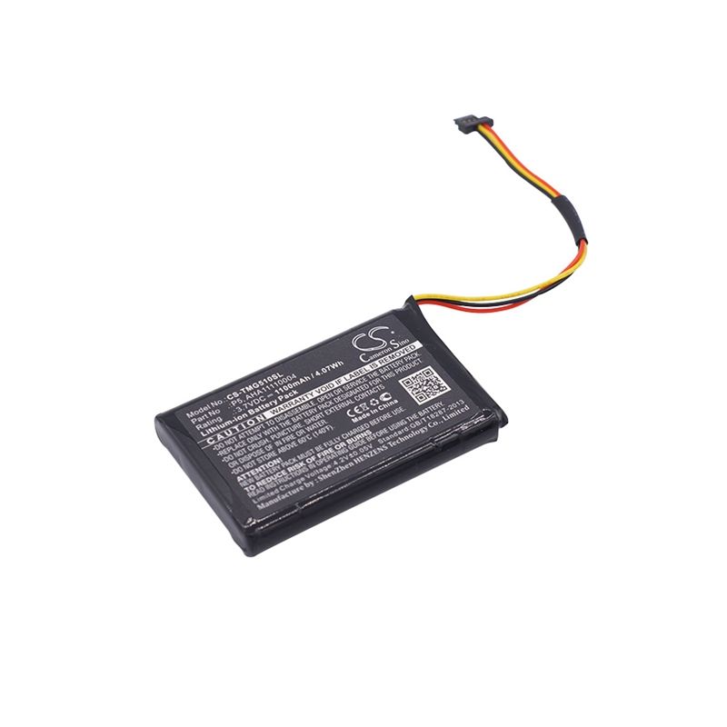 Li-ion Battery Fits Tomtom, 4fa50, Go 510, Go 520 3.7v, 1100mah GPS & Navigator Cameron Sino Technology Limited