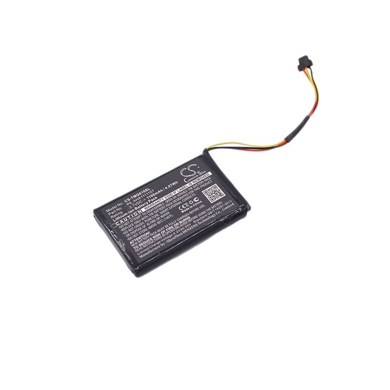 Li-ion Battery fits Tomtom, 4fa60, Go 610 3.7V, 1100mAh GPS & Navigator Cameron Sino Technology Limited
