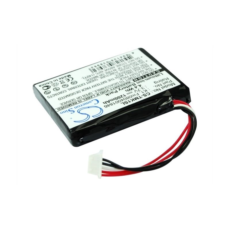 Li-ion Battery fits Tomtom, One Xl Hd Traffic 3.7V, 1200mAh GPS & Navigator Cameron Sino Technology Limited