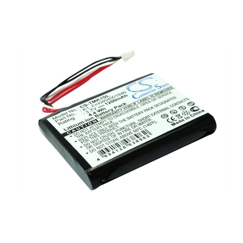 Li-ion Battery fits Tomtom, One Xl Hd Traffic 3.7V, 1200mAh GPS & Navigator Cameron Sino Technology Limited