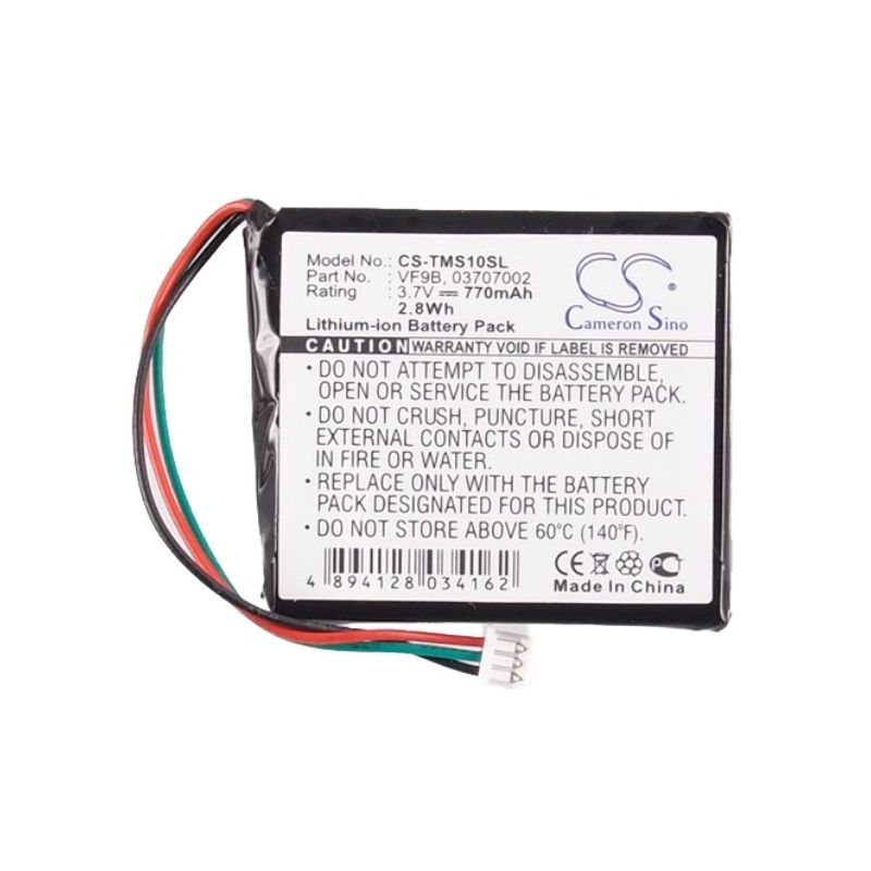 Li-ion Battery Fits Tomtom, 1ex00, 4ex0.001.11, Easy 3.7v, 770mah GPS & Navigator Cameron Sino Technology Limited