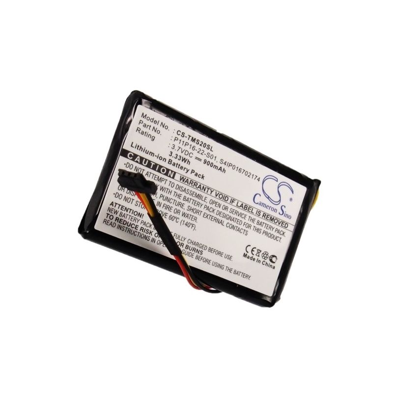 Li-ion Battery fits Tomtom, 4et0.002.07, Start Xl 3.7V, 900mAh GPS & Navigator Cameron Sino Technology Limited