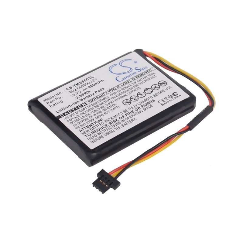 Li-ion Battery Fits Tomtom, 1ef0.017.03, 1et0.052.09, 4ef0.017.00 3.7v, 800mah GPS & Navigator Cameron Sino Technology Limited