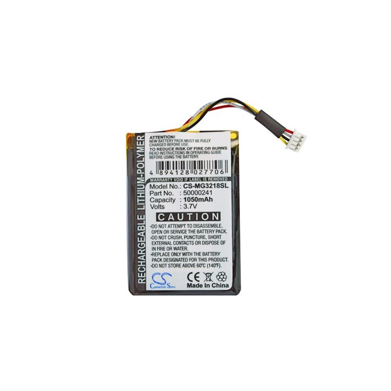 Li-Polymer Battery fits Typhoon, Myguide M Imove 3218, Myguide Pnd 3218 3.7V, 1050mAh GPS & Navigator Cameron Sino Technology Limited