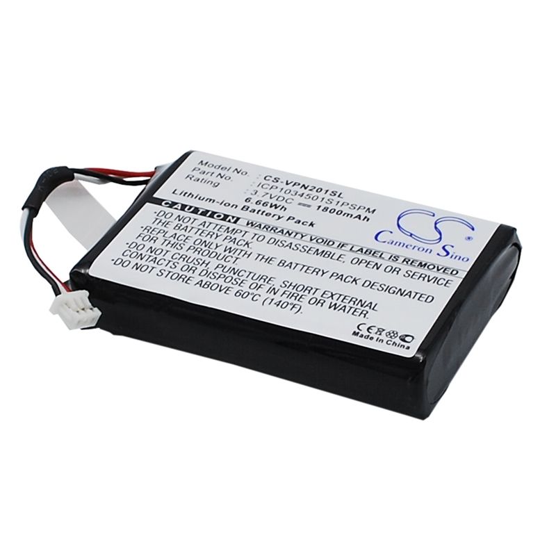 Li-ion Battery fits Vdo Dayton, Ms2010aus 3.7V, 1800mAh GPS & Navigator Cameron Sino Technology Limited