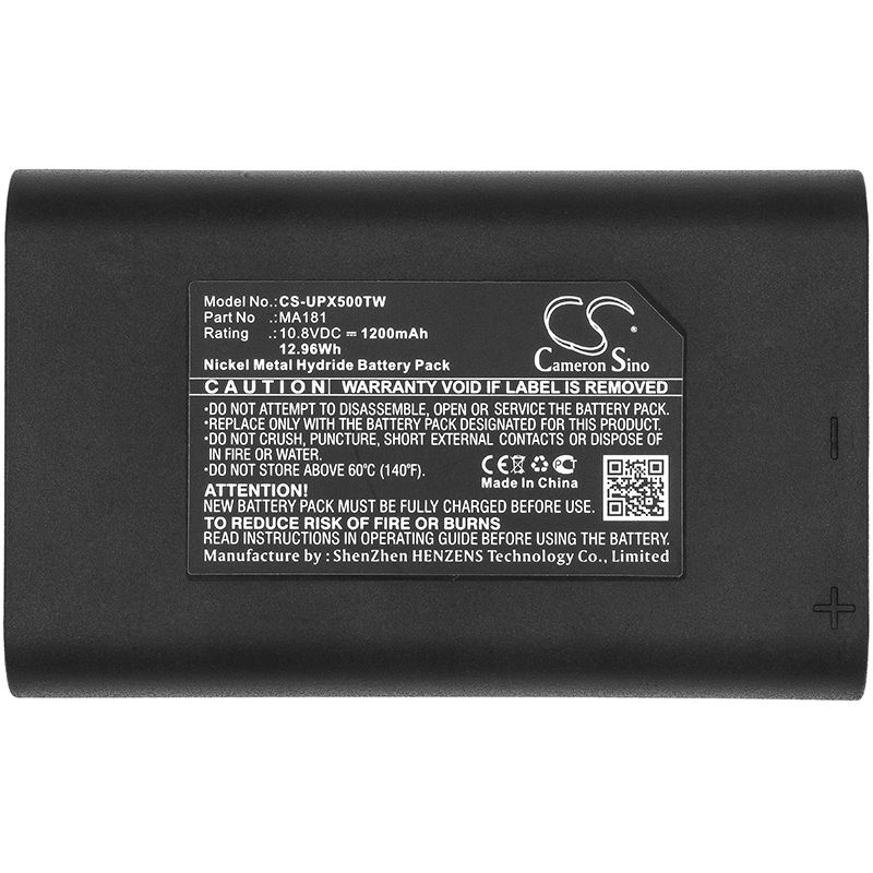 Ni-MH Battery fits Bendix-king, Ca1450, Hh2500, Hh400 10.8V, 1200mAh Two-Way Radio Cameron Sino Technology Limited