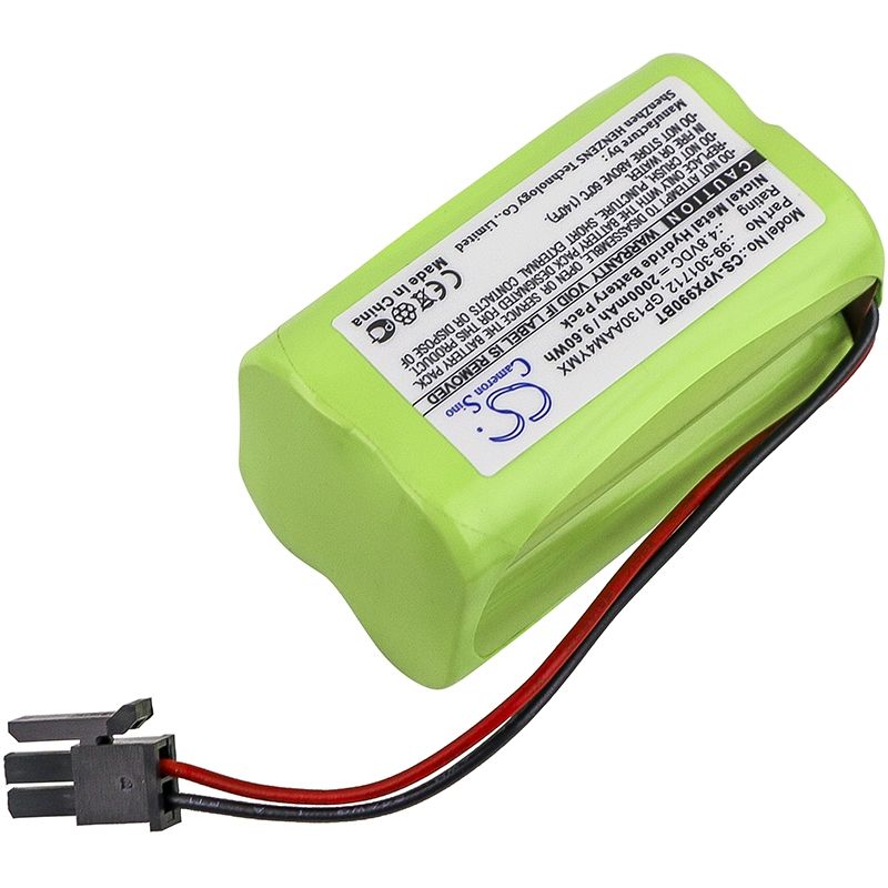Ni-MH Battery fits Visonic, Powermaster 10, Powermax Express, 4.8V, 2000mAh Alarm System Cameron Sino Technology Limited