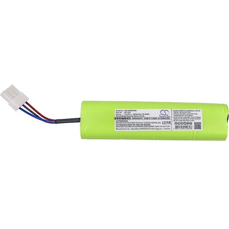 Ni-MH Battery fits Icom, Ic-703, Ic-703 Plus 9.6V, 3000mAh Two-Way Radio Cameron Sino Technology Limited
