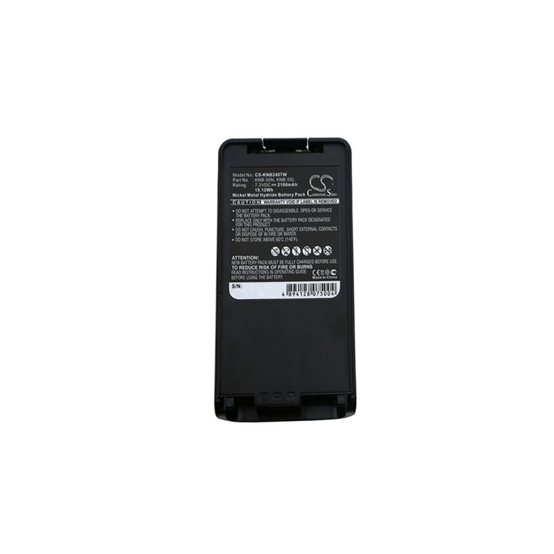 Ni-mh Battery Fits Kenwood, Fth1010, Nx-220, Nx-320 7.2v, 2100mah Two-Way Radio Cameron Sino Technology Limited