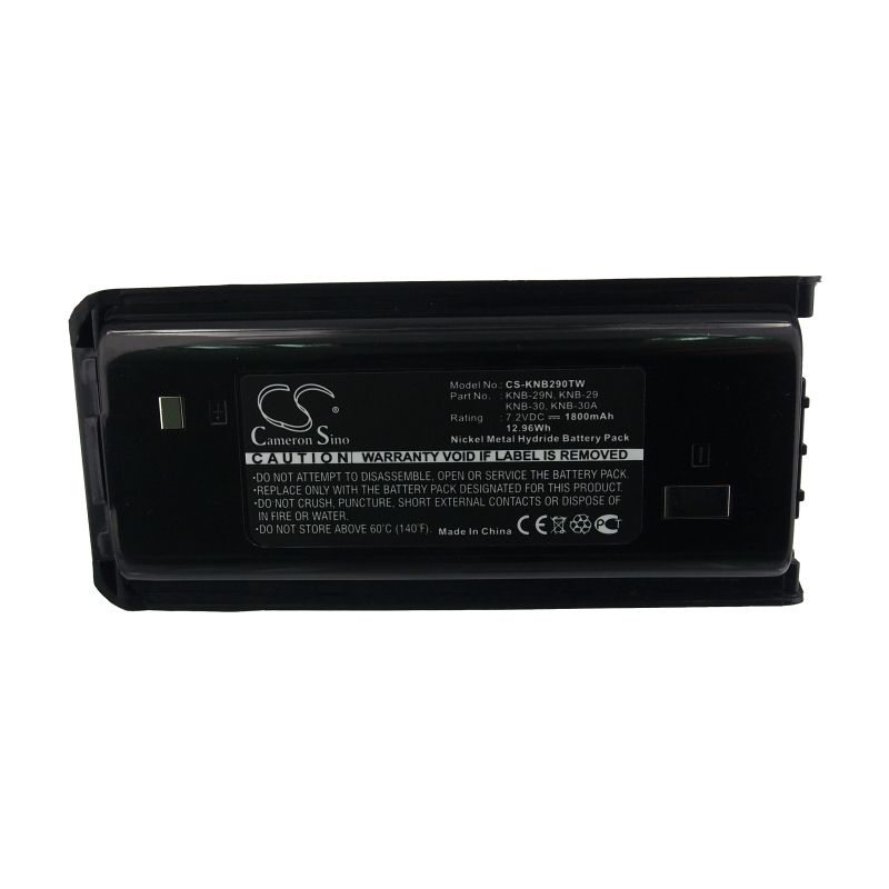 Ni-mh Battery Fits Kenwood, Tk-2200, Tk-2200lp, Tk-2202 7.2v, 1800mah Two-Way Radio Cameron Sino Technology Limited
