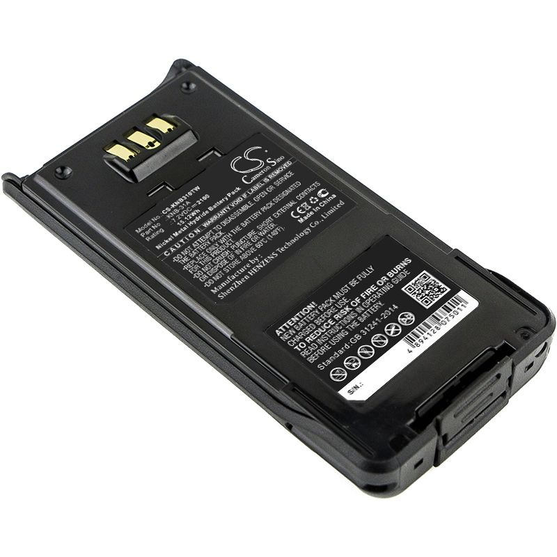 Ni-mh Battery Fits Kenwood, Nx-210, Nx-410, Tk-5210 7.2v, 2100mah Two-Way Radio Cameron Sino Technology Limited