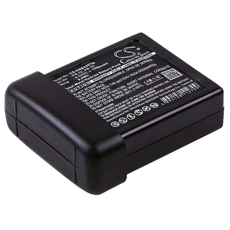 Ni-mh Battery Fits Kenwood, H-79a, Th-208, Th-20b 6.0v, 1000mah Two-Way Radio Cameron Sino Technology Limited