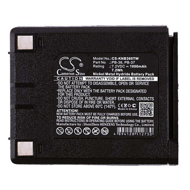 Ni-MH Battery fits Kenwood, Th-235, Th-235a, Tk-235 7.2V, 1000mAh Two-Way Radio Cameron Sino Technology Limited