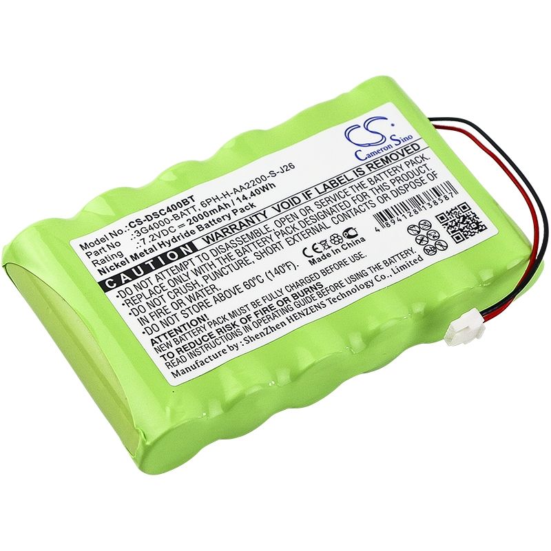Ni-mh Battery Fits Ademco, 300-03865, 300-03866, 55026089 7.2v, 1500mah Alarm System Cameron Sino Technology Limited