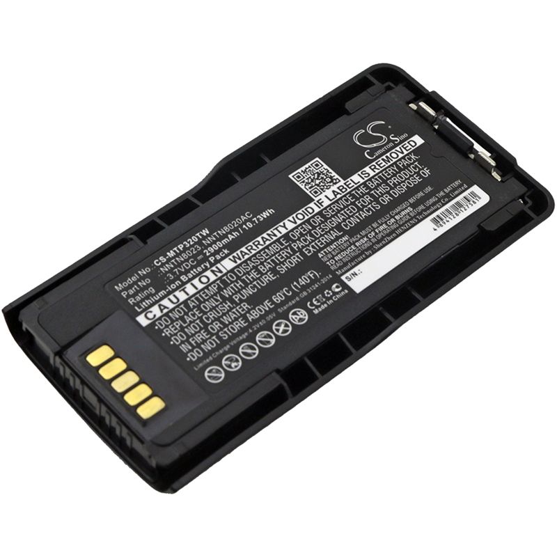 Li-ion Battery fits Motorola, Mtp3100, Mtp3200, Mtp3250 3.7V, 2900mAh Two-Way Radio Cameron Sino Technology Limited