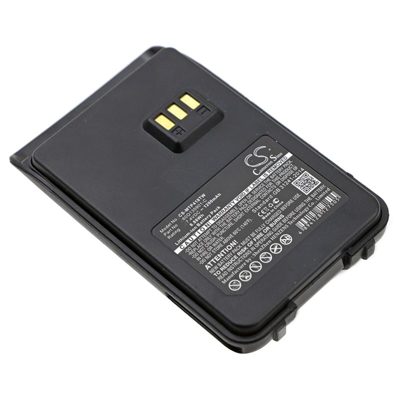 Li-ion Battery fits Motorola, Smp-418, Smp-458, Smp-468 7.4V, 1200mAh Two-Way Radio Cameron Sino Technology Limited