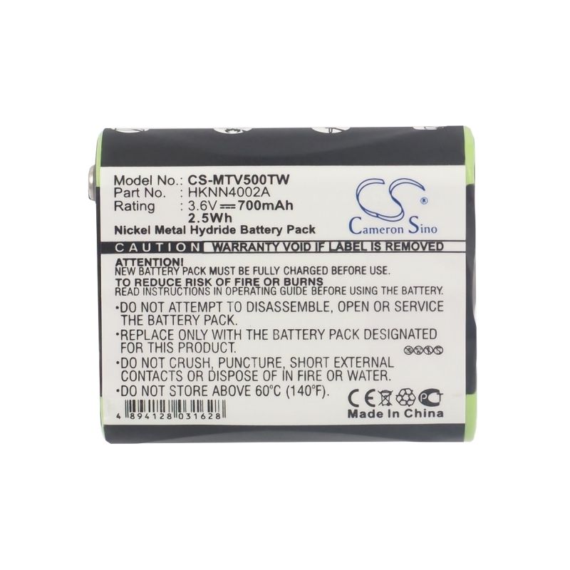 Ni-mh Battery Fits Motorola, Talkabout Em1000, Talkabout Em1000r 3.6v, 700mah Two-Way Radio Cameron Sino Technology Limited