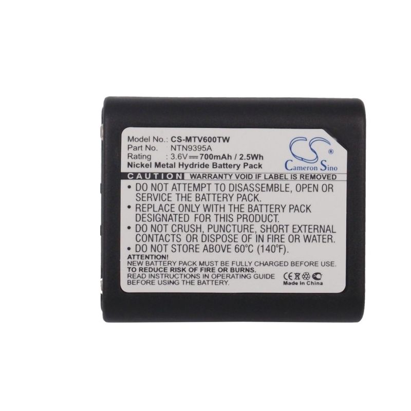 Ni-mh Battery Fits Motorola, Talkabout T6000, Talkabout T6200 3.6v, 700mah Two-Way Radio Cameron Sino Technology Limited