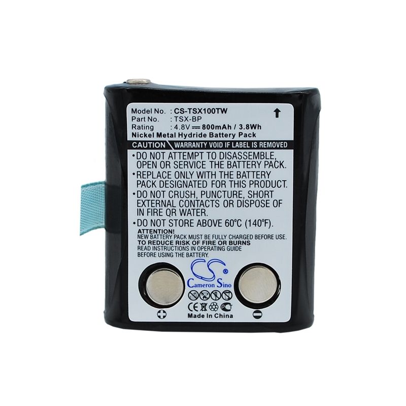 Ni-mh Battery Fits Trisquare, Tsx100, Tsx300 4.8v, 800mah Two-Way Radio Cameron Sino Technology Limited