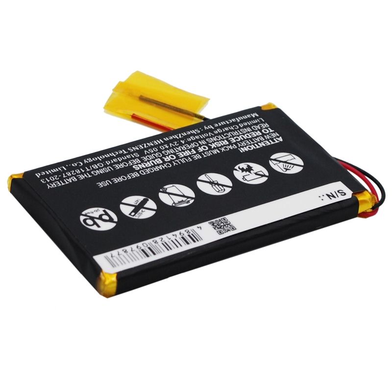 Li-Polymer Battery fits Fiio, Eo7k, Fiio 3.7V, 1300mAh Amplifier Cameron Sino Technology Limited