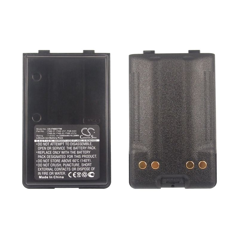 Li-ion Battery Fits Vertex, Ft60, Ft-60, Ft60r 7.4v, 2200mah Two-Way Radio Cameron Sino Technology Limited