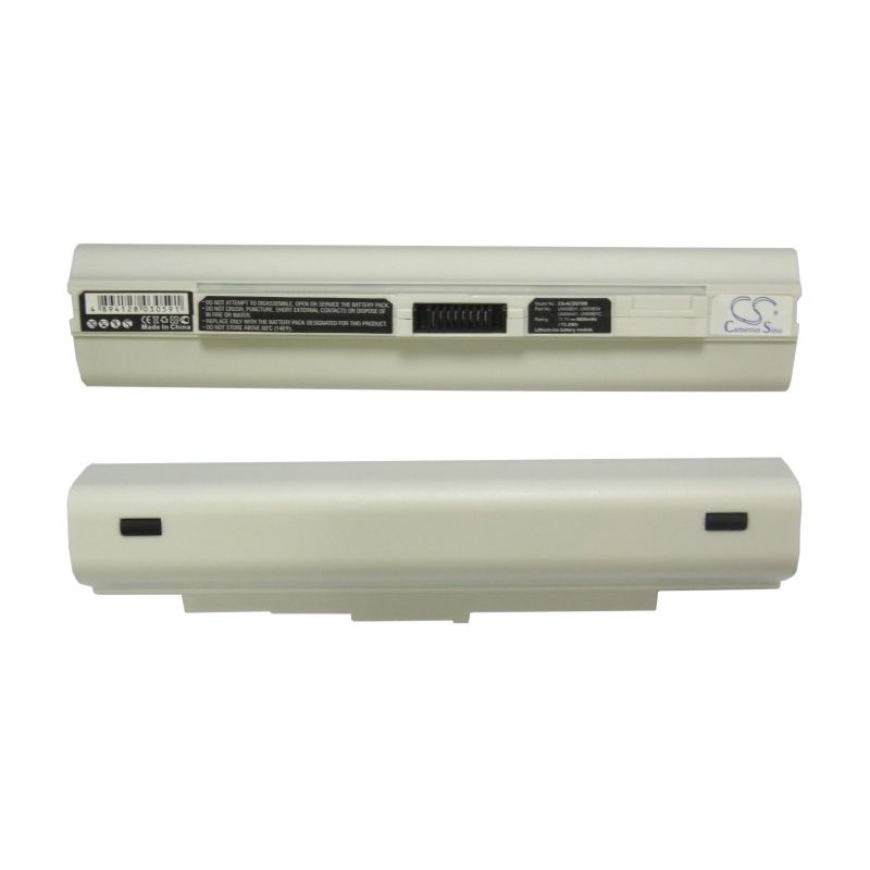 White 11.1V 6600mAh Acer, Aspire One 531, Aspire One 751, Aspire One 751-bk23 Replacement Battery Notebook & Laptop Cameron Sino Technology Limited