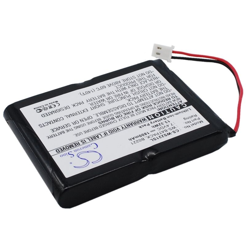 Li-ion Battery fits William, Sound Sorin, William 7.4V, 1800mAh Amplifier Cameron Sino Technology Limited