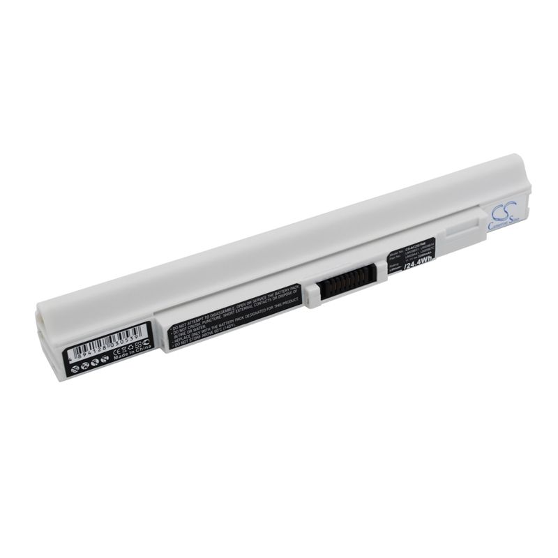 White 11.1V 2200mAh Acer, Aspire One 531, Aspire One 751, Aspire One 751-bk23 Replacement Battery Computer Cameron Sino Technology Limited (Suspended)