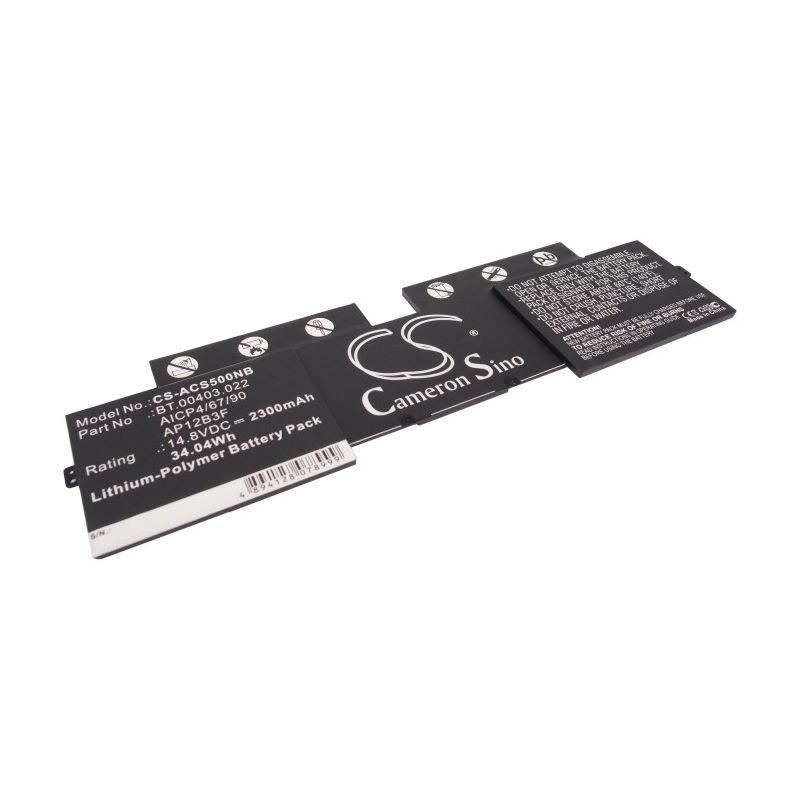 Li-Polymer Battery fits Acer, Aspire S5-391-6495, Aspire S5, Aspire S5 -391-73514g12kk 14.8V, 2300mAh Notebook & Laptop Cameron Sino Technology Limited