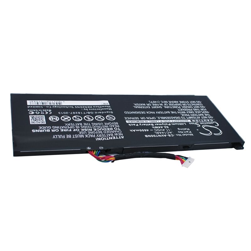 Li-polymer Battery Fits Acer, Aspire V15 Nitro, Aspire Vn7, Aspire Vn7-571 11.4v, 4600mah Notebook & Laptop Cameron Sino Technology Limited