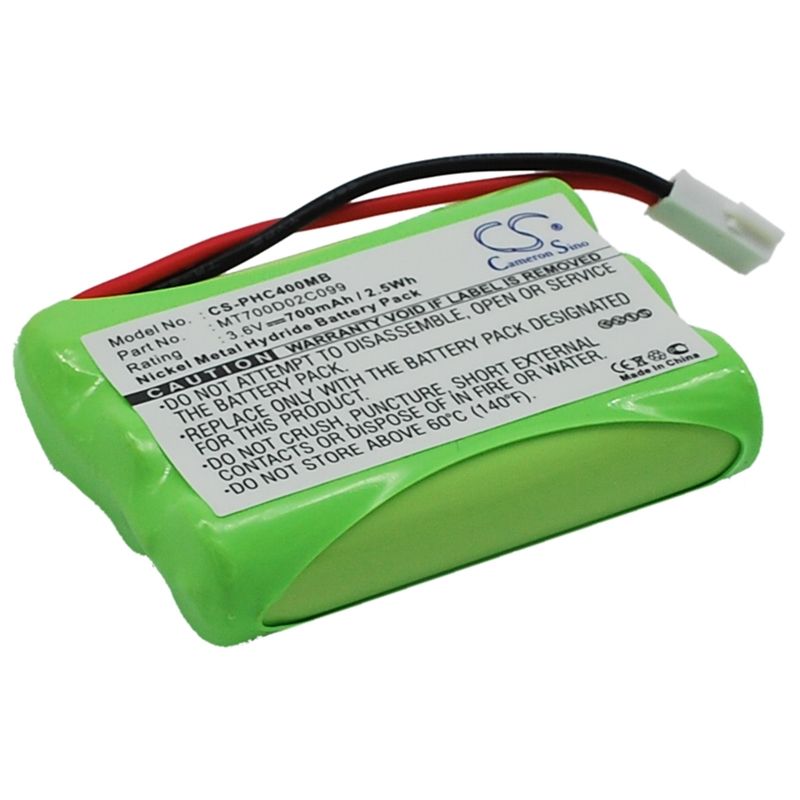 Ni-MH Battery fits Philips, Ceptf, Sbc-eb3655, Sbc-sc368 3.6V, 700mAh BabyPhone Cameron Sino Technology Limited