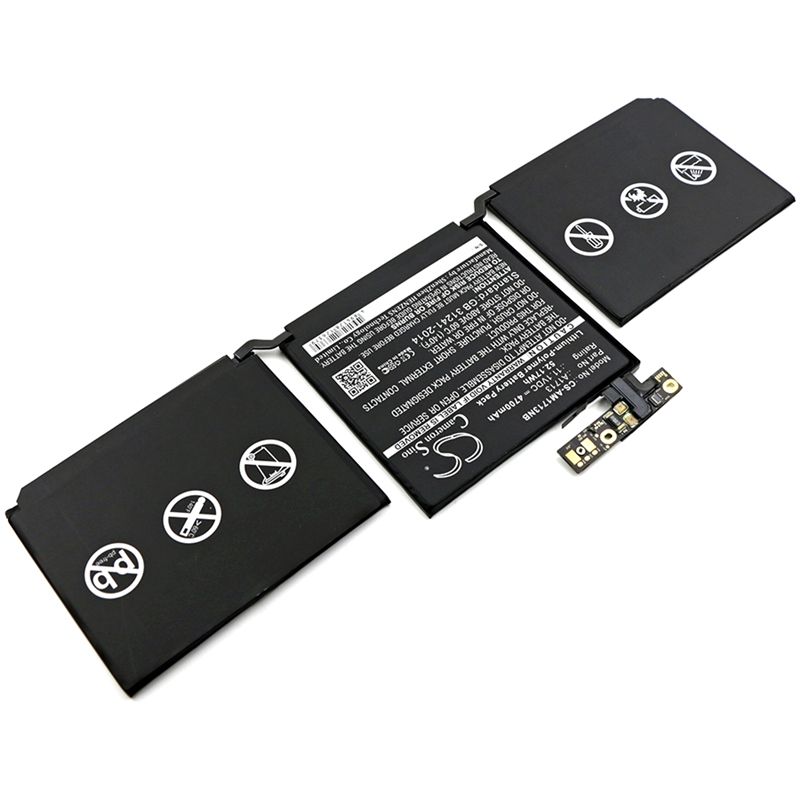 Li-polymer Battery Fits Apple, Macbook Pro 13.3, Macbook Pro 13.3 2016 Retina, Mll42ch/a 11.1v, 4700mah Notebook & Laptop Cameron Sino Technology Limited