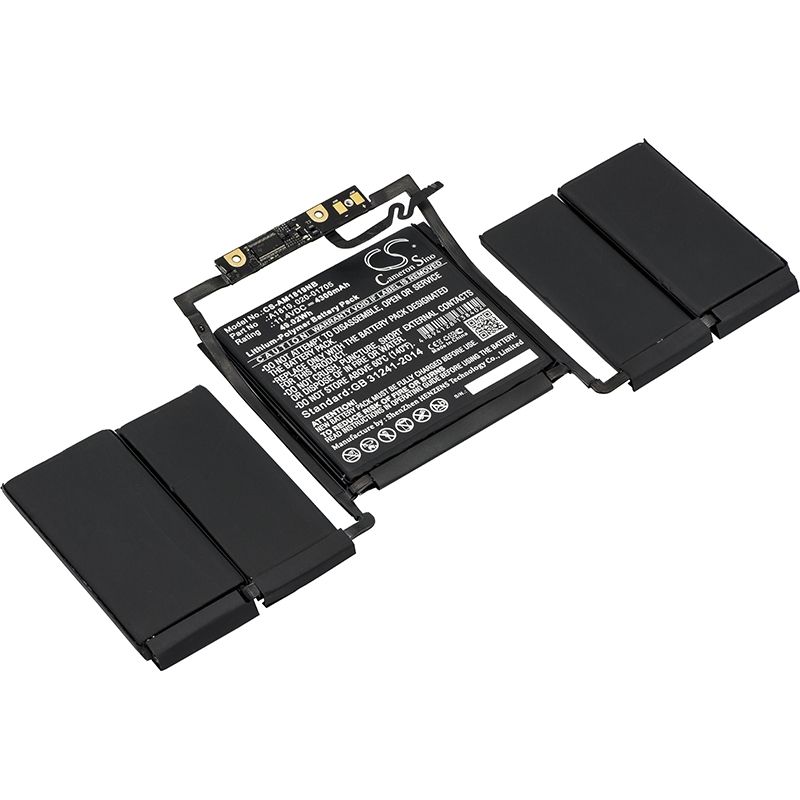 Li-polymer Battery Fits Apple, A1706, Emc 3071, Emc 3163 11.4v, 4300mah Notebook & Laptop Cameron Sino Technology Limited