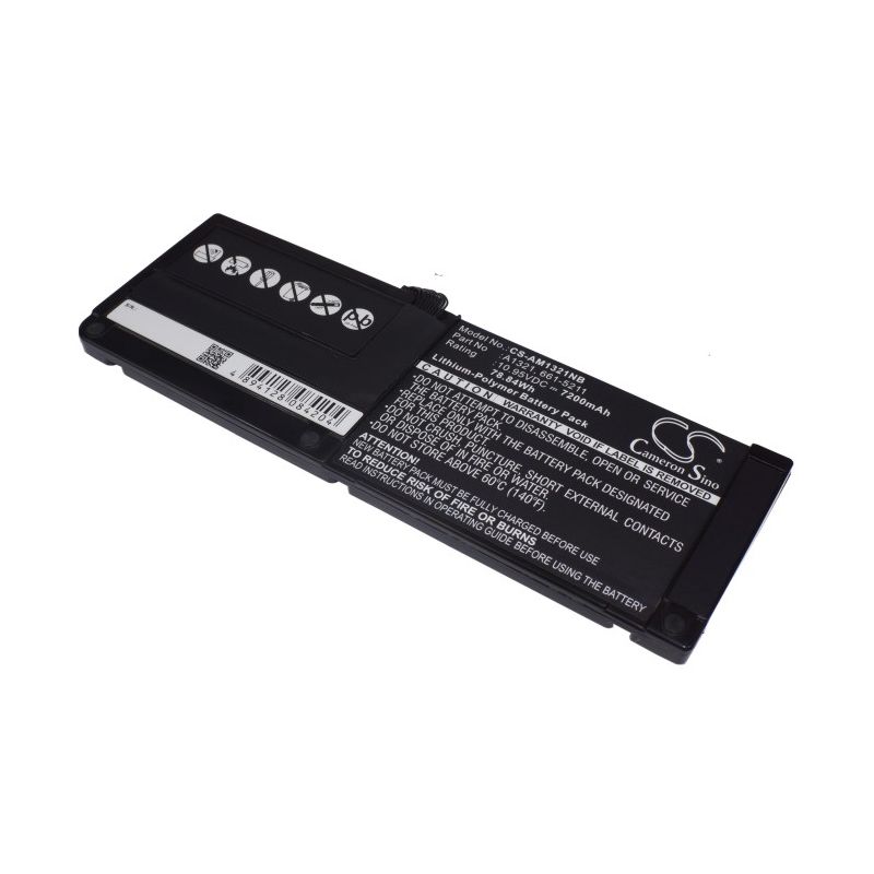 Li-polymer Battery Fits Apple, A1286, A1286 Macbookpro5.4 Mid 2009 10.95v, 7200mah Notebook & Laptop Cameron Sino Technology Limited