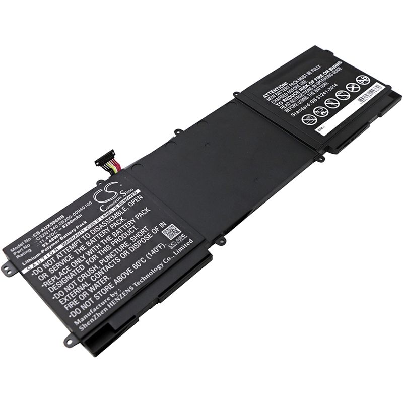 Li-Polymer Battery fits Asus, Nx500jk-dr018h, Nx550, Zenbook Nx500 11.4V, 8200mAh Notebook & Laptop Cameron Sino Technology Limited