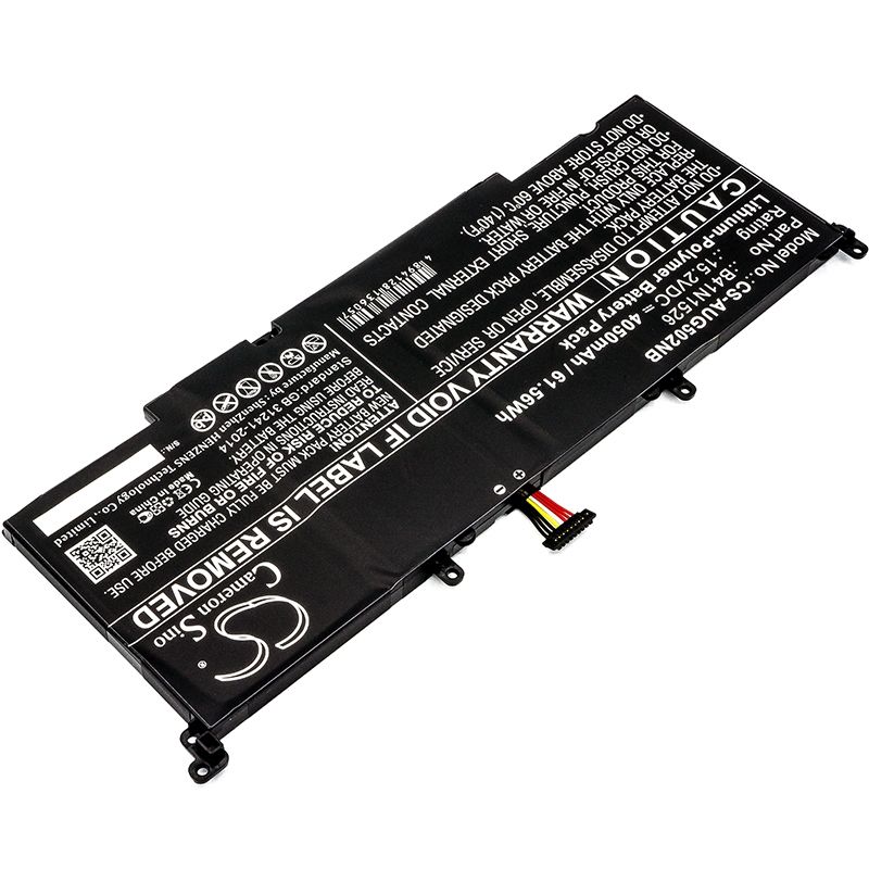 Li-polymer Battery Fits Asus, Fx502, Fx502v, Gl502 15.2v, 4050mah Notebook & Laptop Cameron Sino Technology Limited