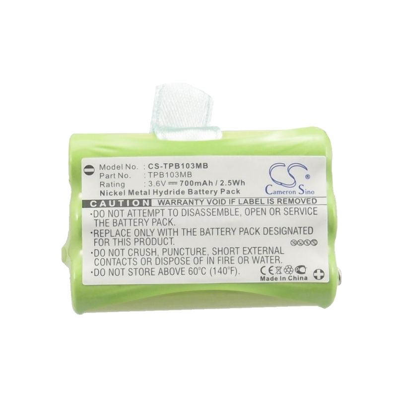 Ni-MH Battery fits Topcom, Babytalker 1010, Babytalker 1020, Babytalker 1030 3.6V, 700mAh BabyPhone Cameron Sino Technology Limited