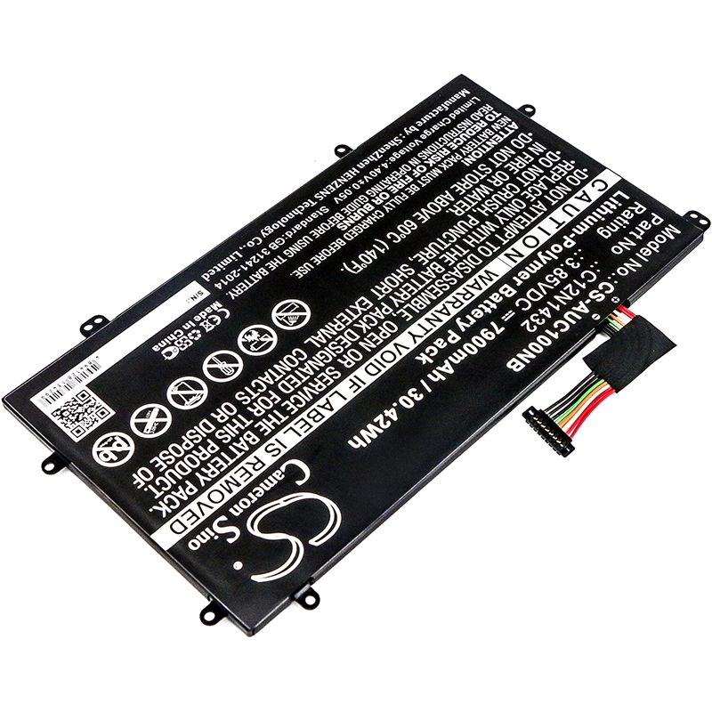 Li-polymer Battery Fits Asus, 90nl0971-m00290, C100pa, C100pa-db01 3.85v, 7900mah Notebook & Laptop Cameron Sino Technology Limited