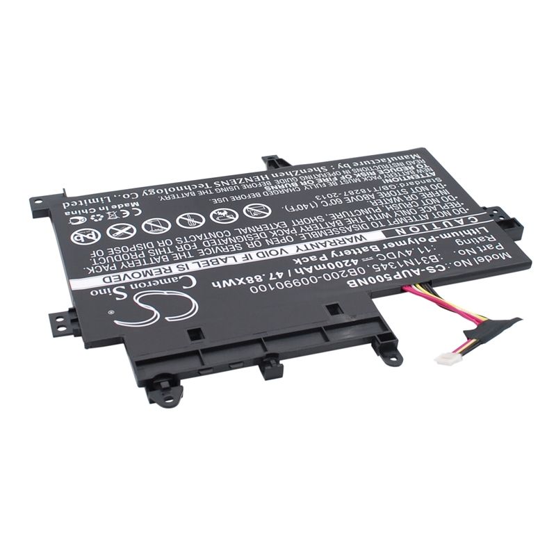 Li-polymer Battery Fits Asus, Transformer Book Flip Tp500la, Transformer Book Flip Tp500lb 11.4v, 4200mah Notebook & Laptop Cameron Sino Technology Limited