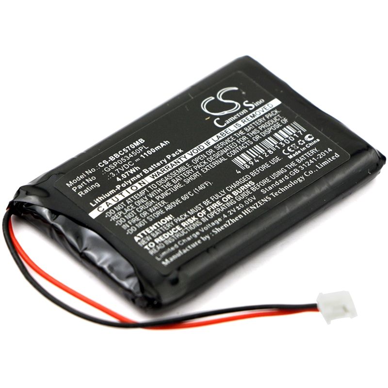 Li-Polymer Battery fits Babyalarm, Bc-5700d, Neonate Bc-5700d, 3.7V, 1100mAh BabyPhone Cameron Sino Technology Limited