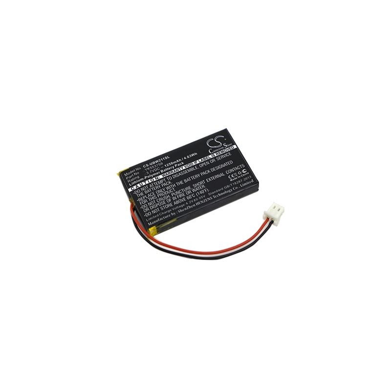 Li-polymer Battery Fits Uniden, Ubw2010c Monitor, Uniden 3.7v, 1250mah BabyPhone Cameron Sino Technology Limited
