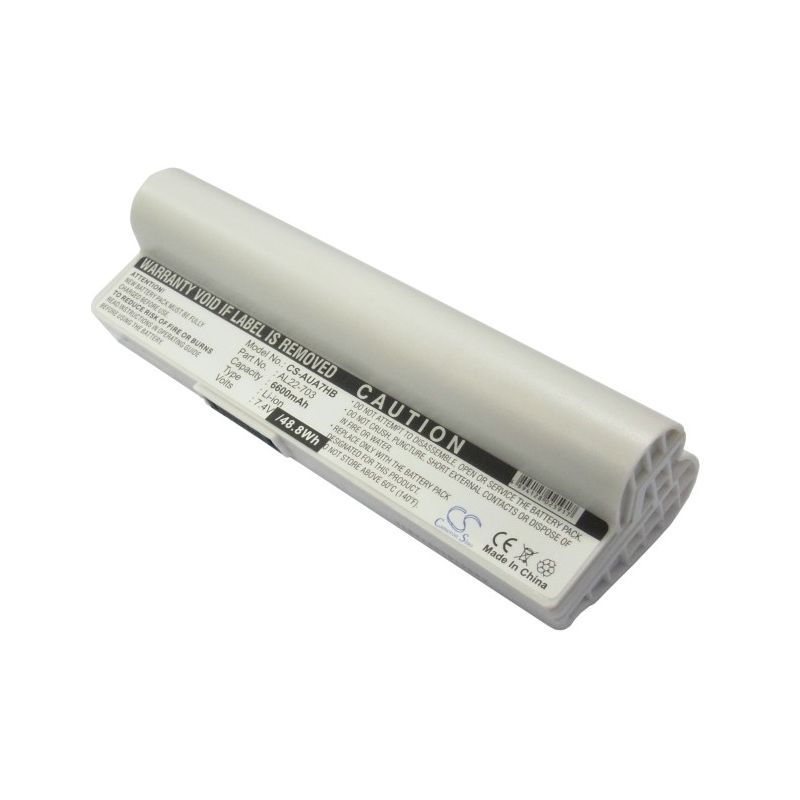 White 7.4V 6600mAh Asus, Eee Pc 701sd, Eee Pc 701sdx, Eee Pc 703 Replacement Battery Notebook & Laptop Cameron Sino Technology Limited