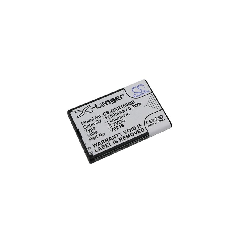 Li-ion Battery fits Mobi, Dxr, Dxr Touch, Snow 3.7V, 1700mAh BabyPhone Cameron Sino Technology Limited