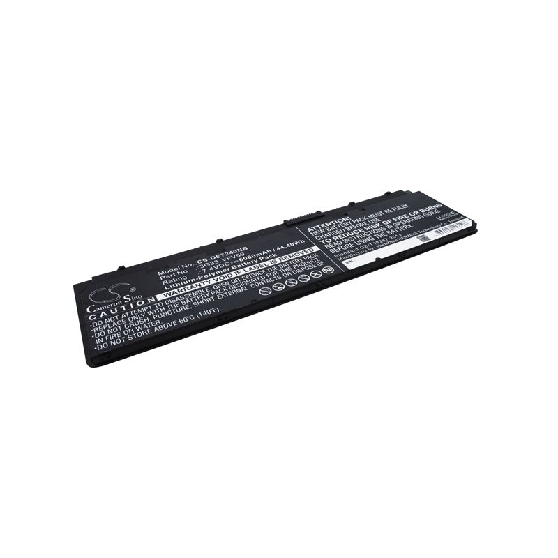 Li-polymer Battery Fits Dell, Latitude 12 7000, Latitude E7240, Latitude E7240 12.5 7.4v, 6000mah Notebook & Laptop Cameron Sino Technology Limited