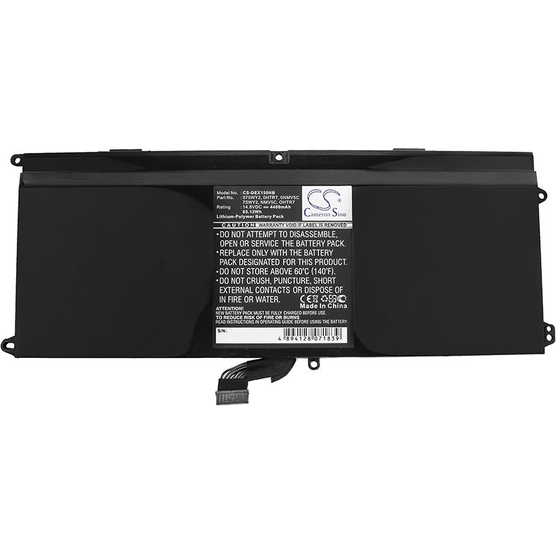 Li-polymer Battery Fits Dell, L511z, Xps 15z 14.8v, 4400mah Notebook & Laptop Cameron Sino Technology Limited