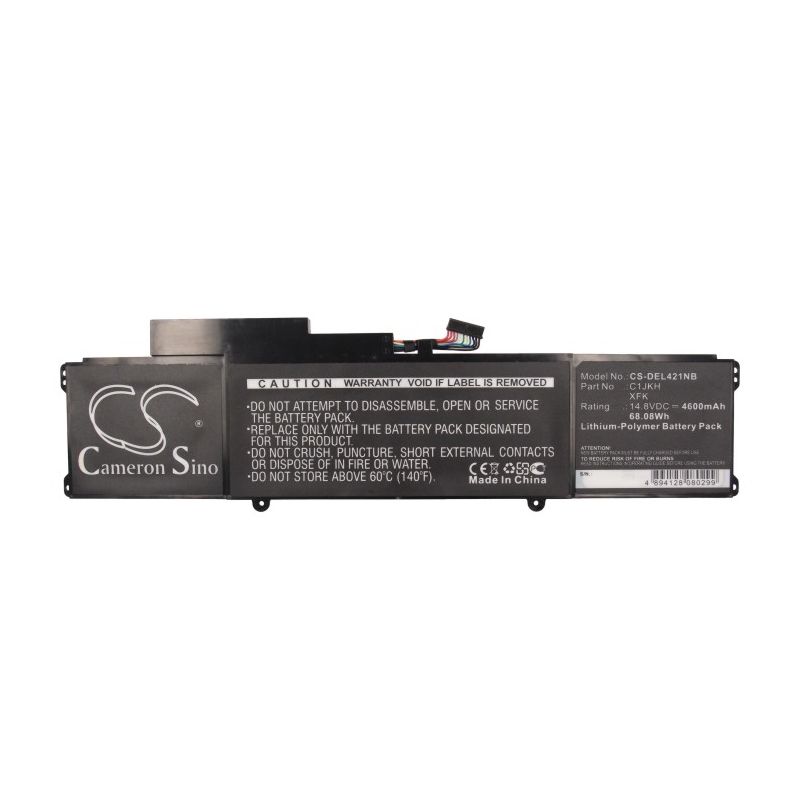 Li-polymer Battery Fits Dell, Studio Xps 14, Xps 14 L421x Ultrabook, Xps 14 Ultrabook 14.8v, 4600mah Notebook & Laptop Cameron Sino Technology Limited